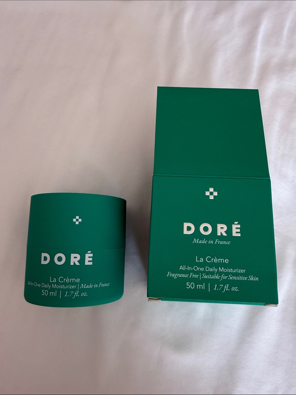 Sephora DORÉ La Crème Daily Moisturizer — Green